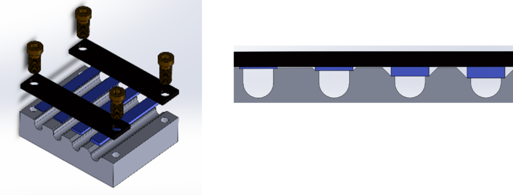 Manufacture of forming tools with subcutaneous cooling circuits by means of laser cladding