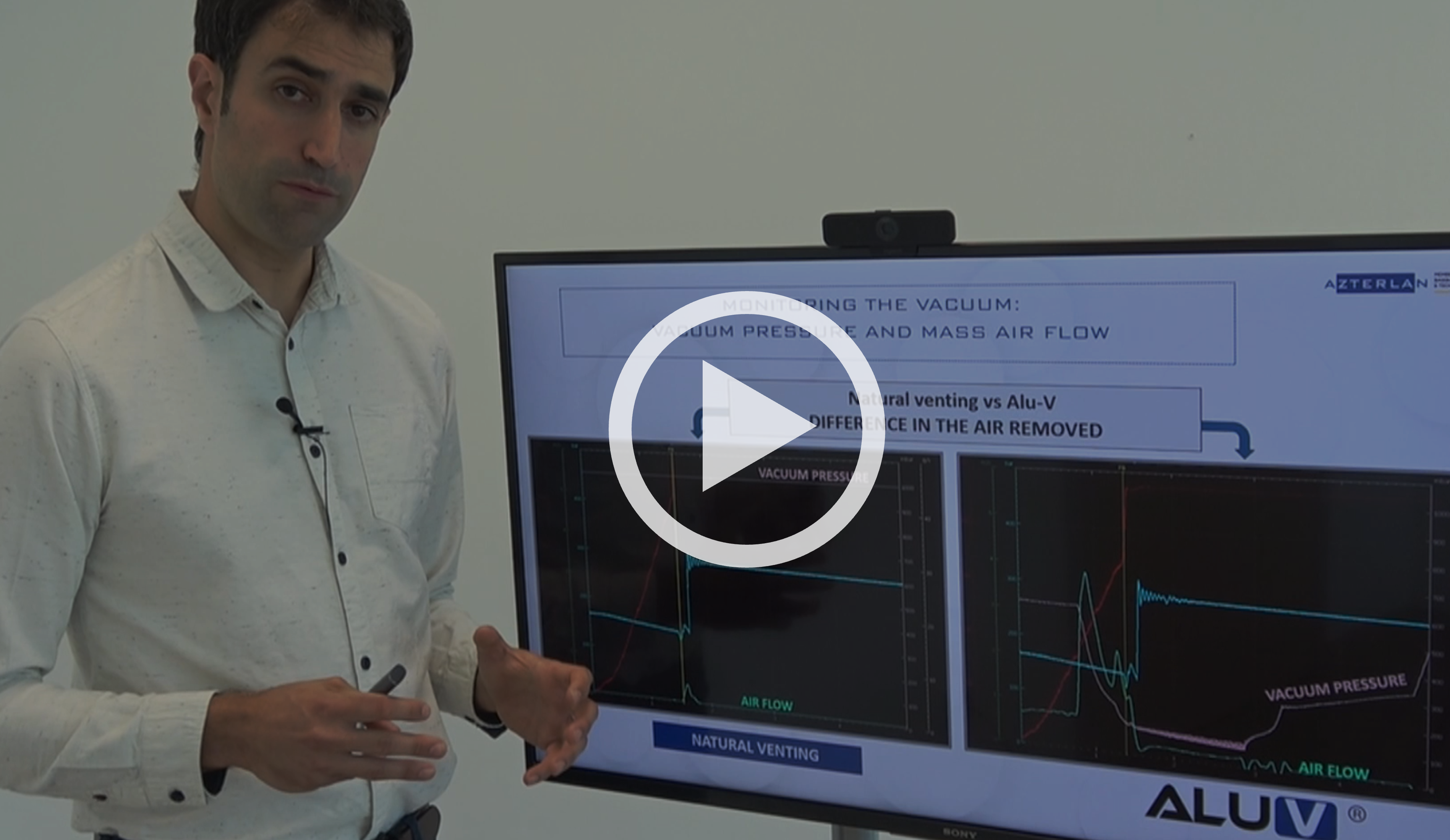 A sound vacuum system fully monitored to ensure the quality of the HPDC components