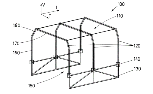 Rollover safety ring patented