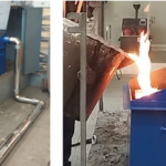 Estudio comparativo emisiones aglomerantes fundición