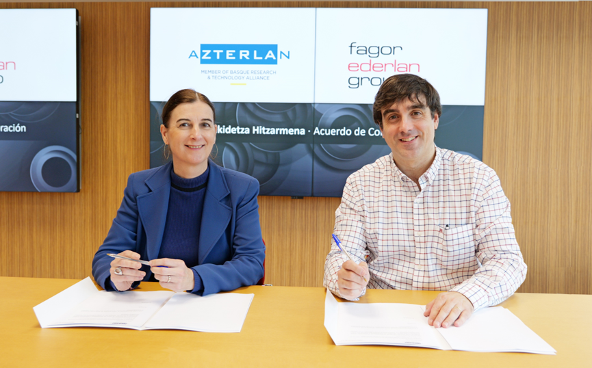Firma acuerdo estratégico FAGOR AZTERLAN