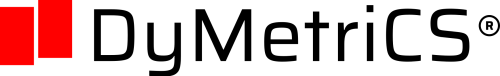 Dymetrics logo black