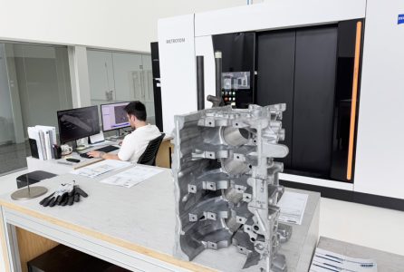 Metrotom microtomography equipment with Scattercontrol at AZTERLAN facilities